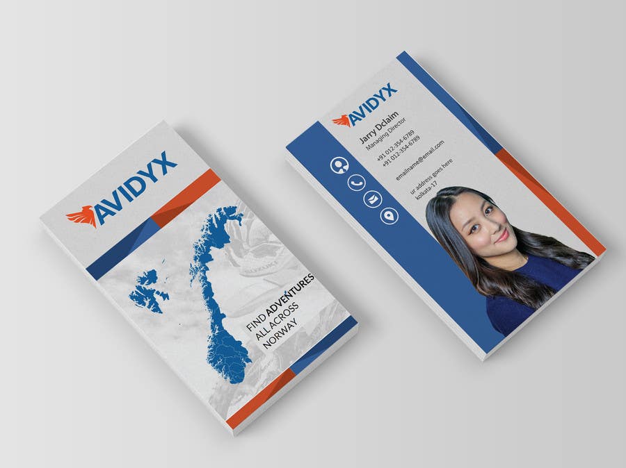 Kilpailutyö #80 kilpailussa                                                 Design Business Cards for Avidyx
                                            