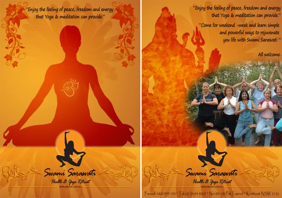 
                                                                                                            Contest Entry #                                        25
                                     for                                         Graphic Design for Swami Sarasvati's Yoga & Health Retreat (Pty Ltd)
                                    