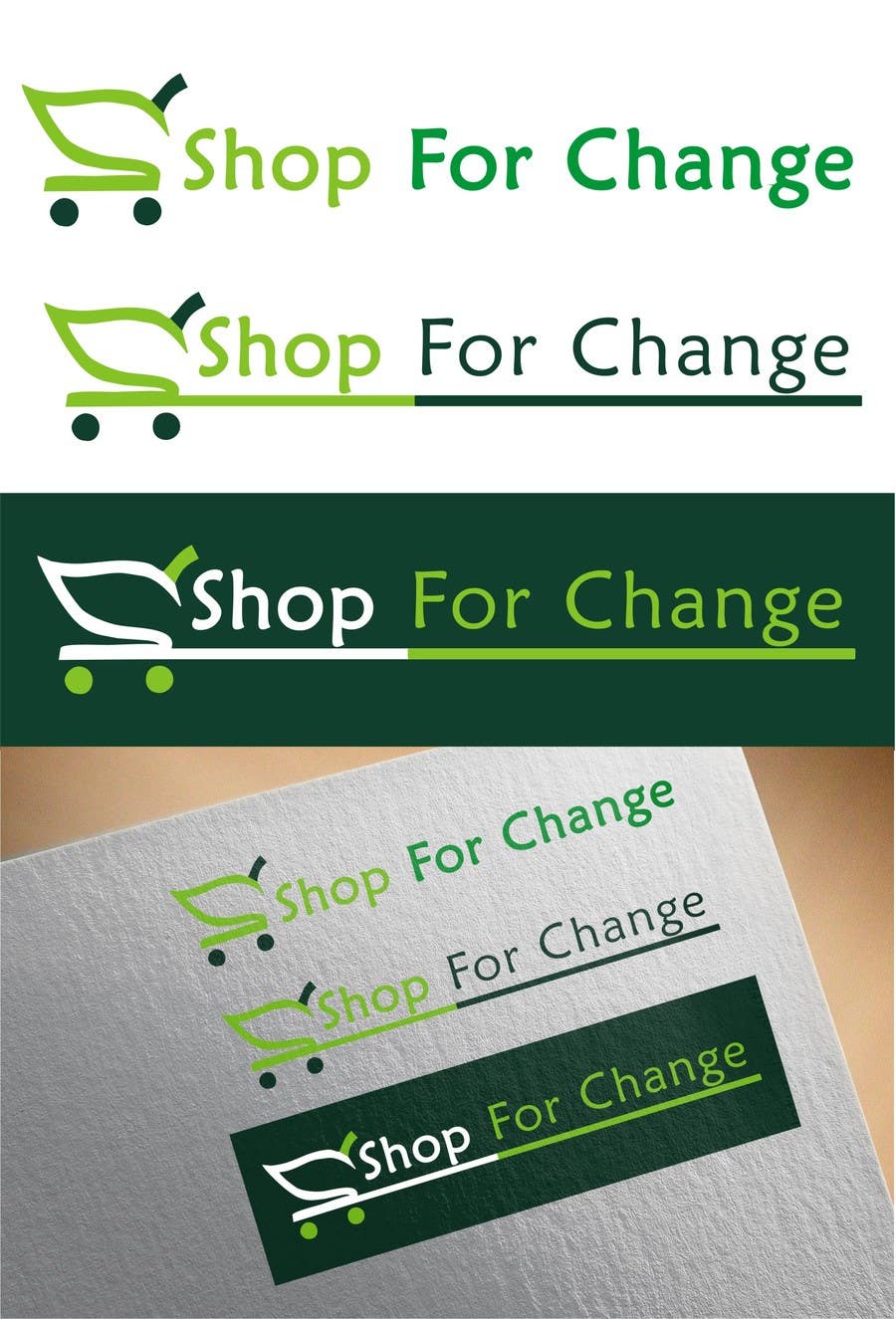 Participación en el concurso Nro.25 para                                                 Design a Logo for "Shop for Change"
                                            