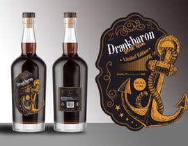 nº 49 pour Design Rum Bottle Label par Snapsleek 