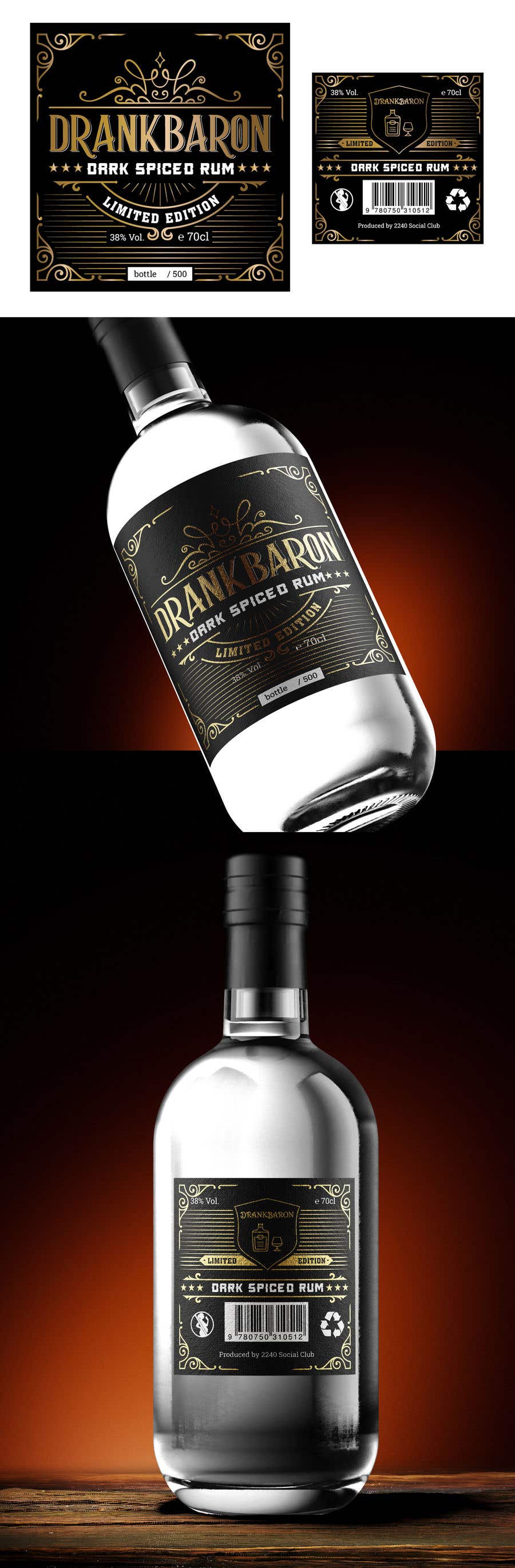 
                                                                                                                        Penyertaan Peraduan #                                            85
                                         untuk                                             Design Rum Bottle Label
                                        