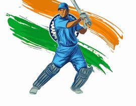 #128 for Cricket Sticker/ Logo by awab1996