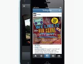 Nro 11 kilpailuun Instagram Square - We Like It Old Skool käyttäjältä Arobinduroy96