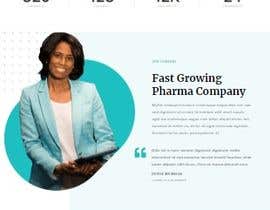#39 for Build 3-4 page website for a pharmaceutical start-up company. Website should look very professional without any bright colors. Color theme has to align with the logo. - 03/08/2022 14:46 EDT af a16183235