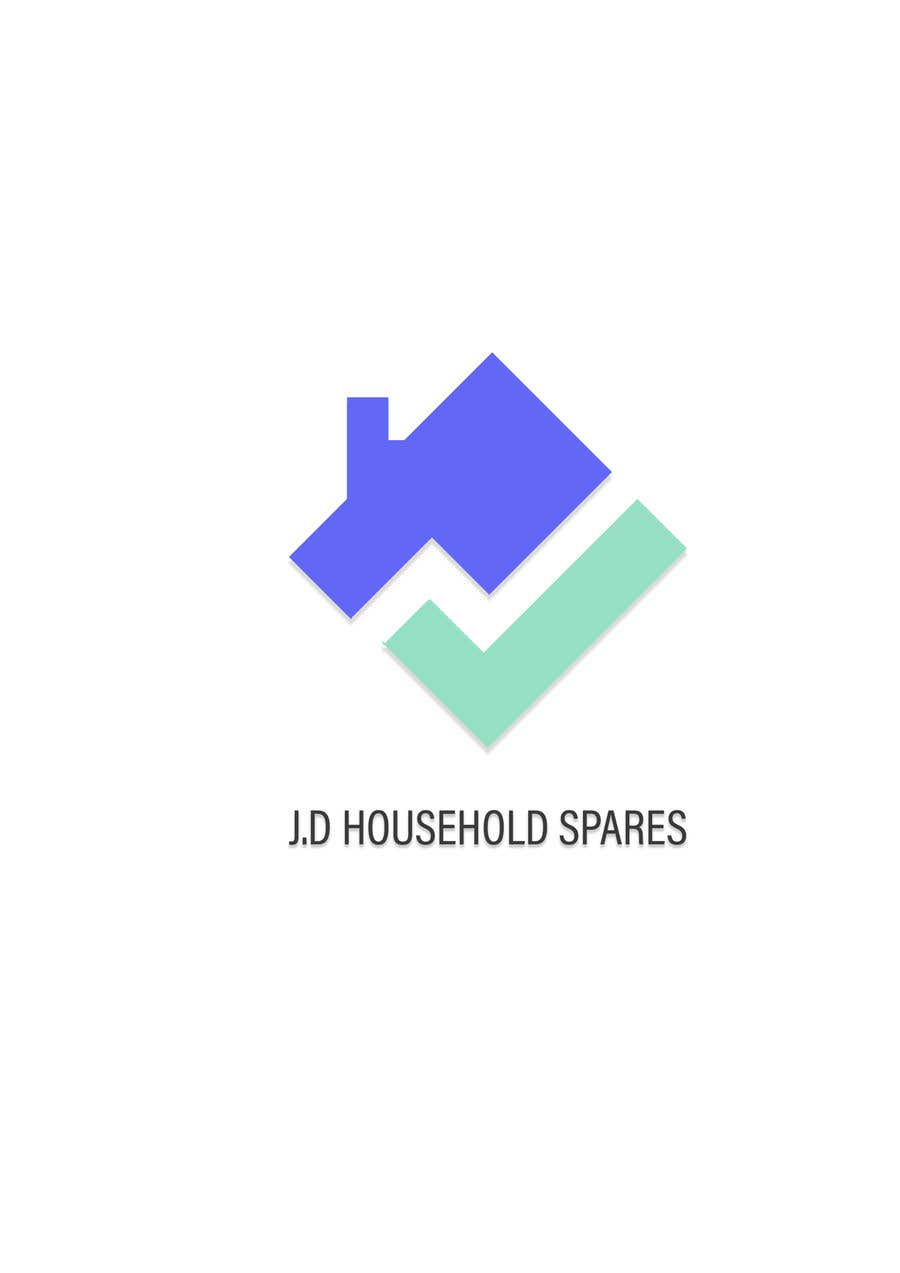Bài tham dự cuộc thi #15 cho                                                 Create logo for a company called "J.D HOUSEHOLD SPARES"
                                            