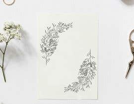 #31 cho Botanical/Floral Line Art Illustration for Stationery bởi Burcakbuse