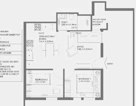 #23 for Design the 55m^2 apartment remodel. by mokalmadhavi