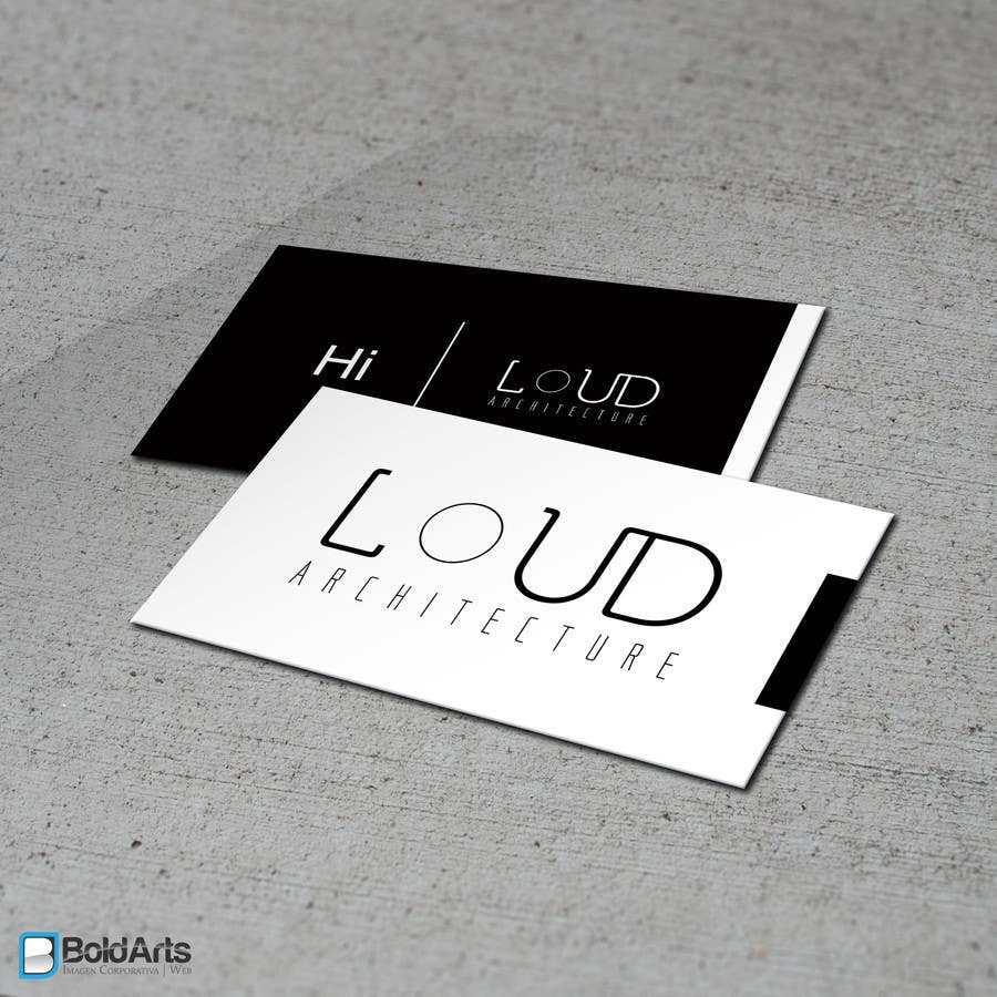Penyertaan Peraduan #367 untuk                                                 "LOUD Architecture" Logo Design
                                            