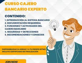 #4 untuk Imagen promocional de curso de Cajero Bancario Experto oleh freelanceacount1