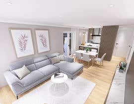 #32 untuk Apartment 3D Interiordesign oleh Shuhadh