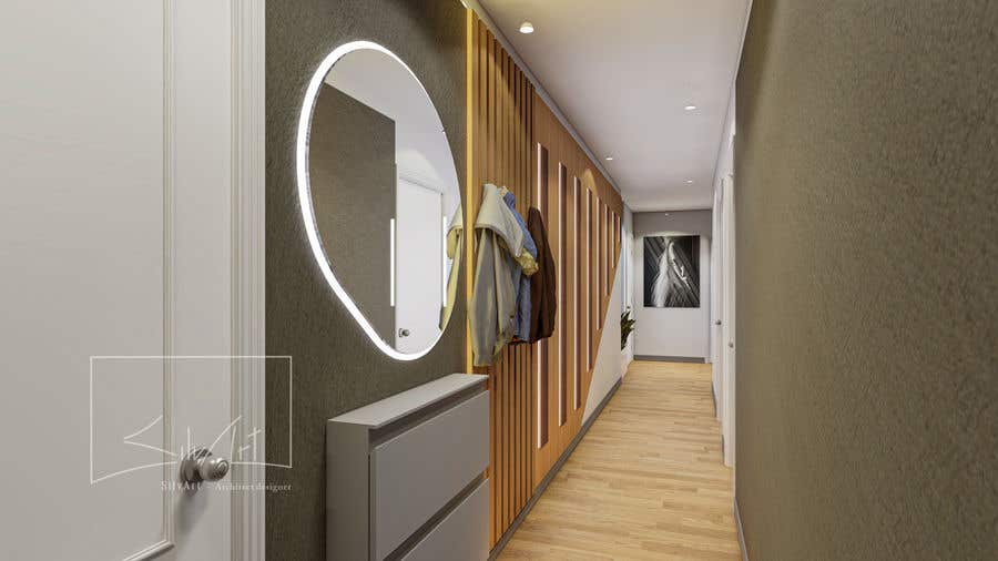 Penyertaan Peraduan #43 untuk                                                 Apartment 3D Interiordesign
                                            