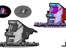 #37 untuk Logo for Mighty arcade and Comics oleh Motionoma