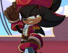 #9 для Create an image of Sonic the Hedgehog dressed in a pirate outfit от Himalay55