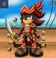
                                                                                                                                    Миниатюра конкурсной заявки №                                                21
                                             для                                                 Create an image of Sonic the Hedgehog dressed in a pirate outfit
                                            