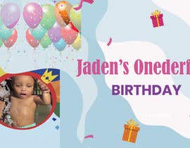Nro 24 kilpailuun Jaden’s ONEderful Birthday Party! käyttäjältä Rayhan118