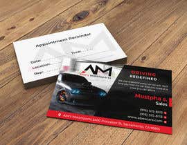 #180 za Auto Dealer Business card od aslamuzzaman