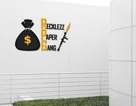 #24 untuk Logo for Recklezz Paper Gang oleh SagzCreationz
