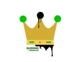Nro 29 kilpailuun Logo for BleedingCrownArt käyttäjältä jonybhaixan