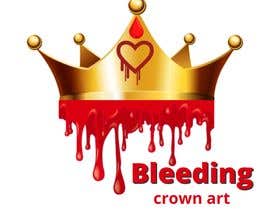 #24 cho Logo for BleedingCrownArt bởi shahanaferdoussu