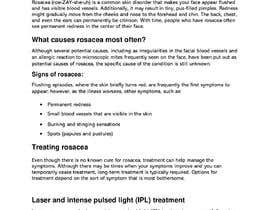 nº 15 pour Write an 800-word blog post titled &quot;IPL vs Laser Treatments for Rosacea&quot; par ZahidulAlam08 