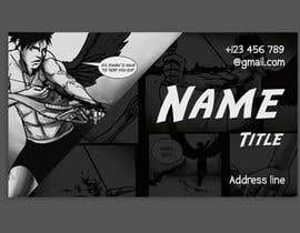 #9 for Create business card showing my comic book theme by sabbirch2005