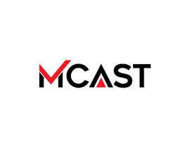 Nro 4 kilpailuun Logo for Mcast brand käyttäjältä fb5983644716826