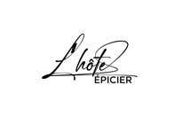 #137 untuk Logo for L’Hôte Épicier oleh hossiandulal5656