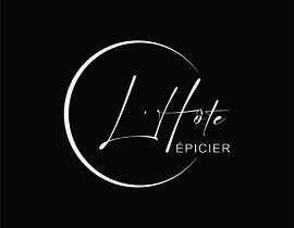 #98 untuk Logo for L’Hôte Épicier oleh chalibajwa123451