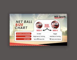 Nambari 16 ya Infographi/Image Design - Netball Size Chart na shiblee10