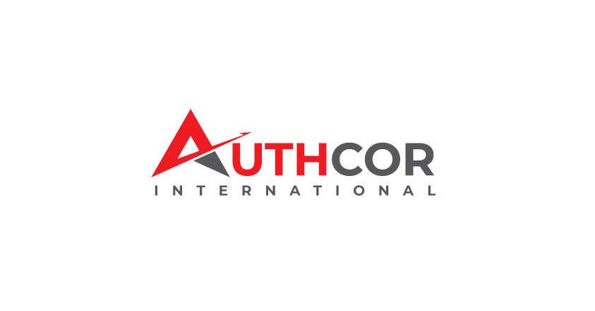 Penyertaan Peraduan #585 untuk                                                 Design a text logo for a  multi-industry company - AuthCor
                                            