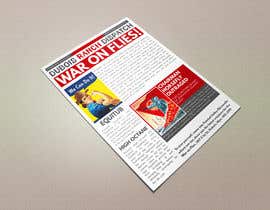 #32 für &quot;War on Flies&quot; newspaper front page (flier design/content) von alakram420
