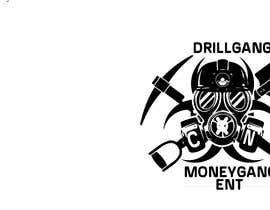 #17 untuk Logo for Drillgang cxn moneygang ent oleh designersova