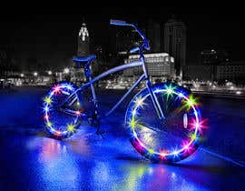 #54 for Photoshop Rainbow Color Lights onto Bike Wheel af Akash5664