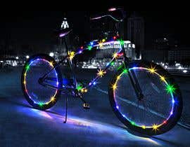 #74 for Photoshop Rainbow Color Lights onto Bike Wheel af latencyfilms