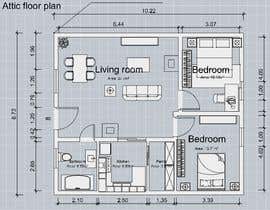 emanafzaal725 tarafından A proposal for a three-line plan for the attic is needed için no 24