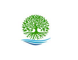 #113 för Oak tree logo icon with water av istahmed16