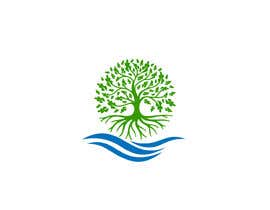 #59 for Oak tree logo icon with water by MdSaifulIslam342