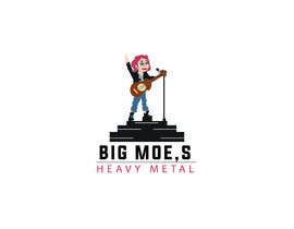 #53 สำหรับ Logo for BIG Moe&#039;s Heavy Metal clothing &amp; Company โดย DesignChamber