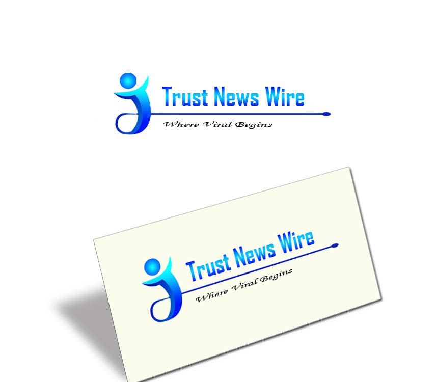 Kilpailutyö #60 kilpailussa                                                 Design a Logo for i Trust News Wire
                                            