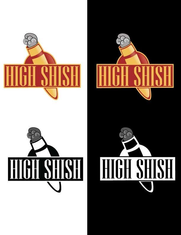 Konkurrenceindlæg #15 for                                                 Design a Logo for HIGH SHISH Cigarillos
                                            