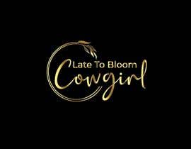 nº 95 pour Logo for Late To Bloom Cowgirl par sdesignworld 