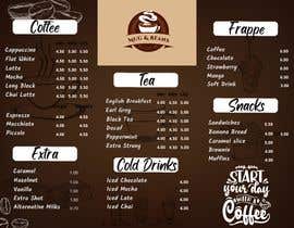 #15 for Design me a display menu for a coffee trailer by kroutima11