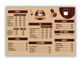 #31 for Design me a display menu for a coffee trailer by wasimgadit