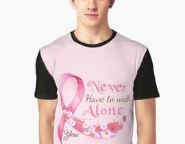Nro 46 kilpailuun Cancer Support Shirt Design käyttäjältä ahmedabdelbaset9