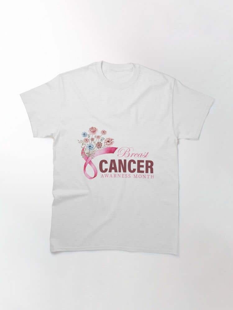 Penyertaan Peraduan #48 untuk                                                 Cancer Support Shirt Design
                                            