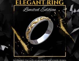 #26 para Design a cool, futuristic men&#039;s wedding ring for me por syarifashifudinl