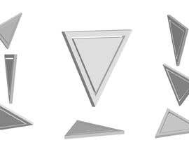 #106 for Logo, Triangle and Text shapes to 3D af MhPailot