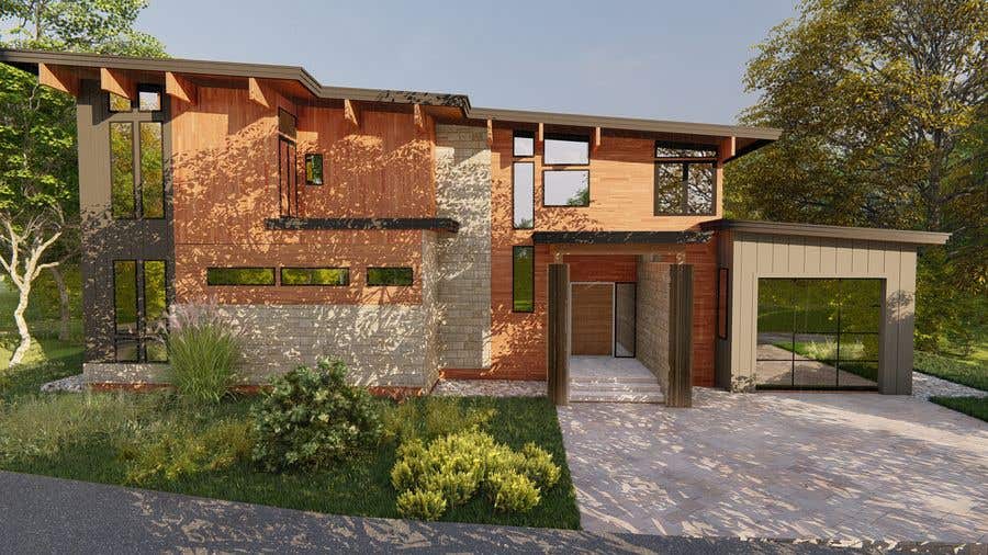 Penyertaan Peraduan #54 untuk                                                 3D architect / 3D modeling designer to create architectural design for the development of a luxury residential VILLAGE.
                                            