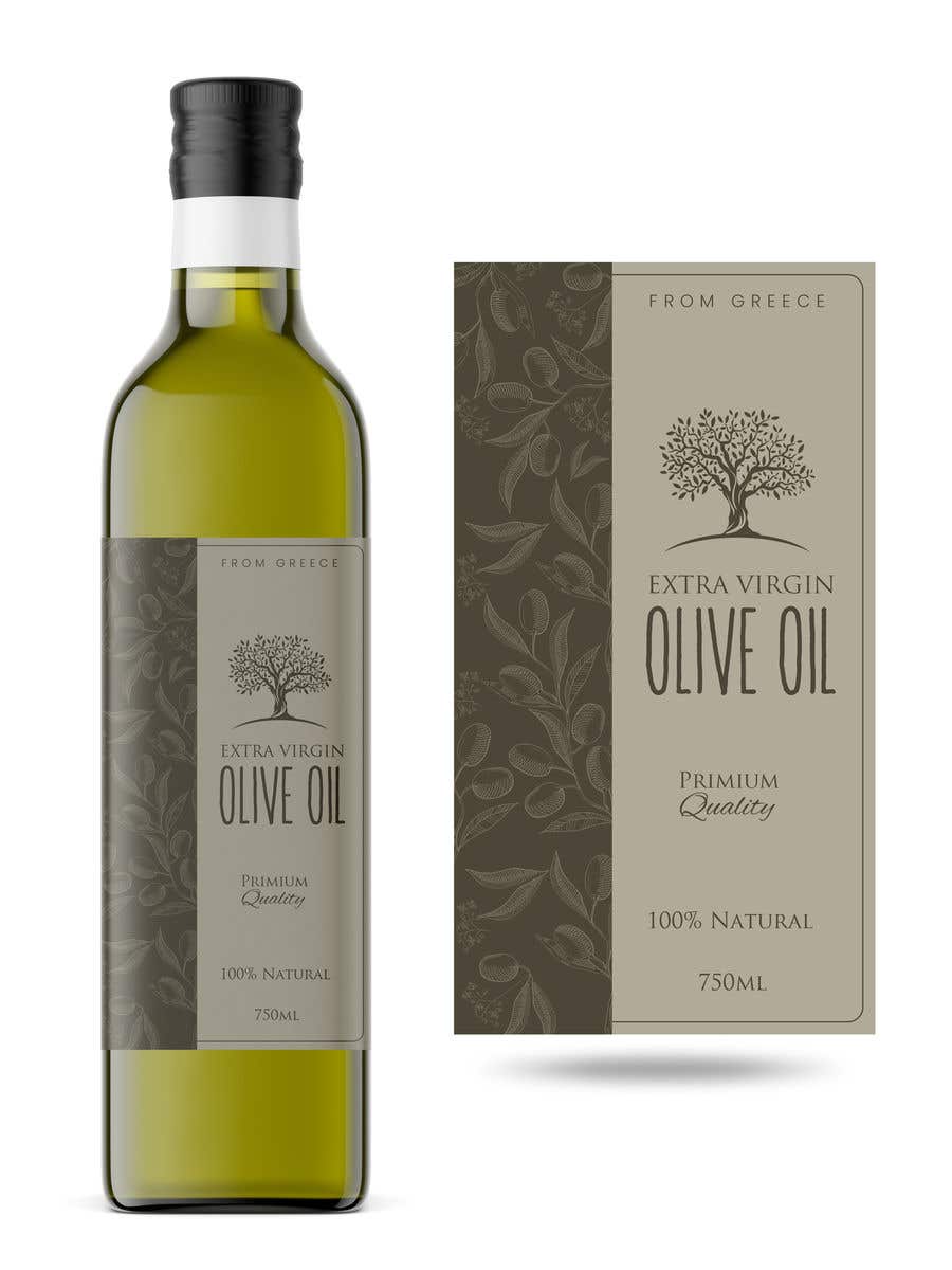 Bài tham dự cuộc thi #125 cho                                                 LABEL for Extra Virgin Olive oil
                                            