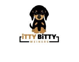 Nro 444 kilpailuun Itty Bitty Weiners Logo käyttäjältä asimhasan833